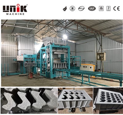 Betongblokkformmaskin