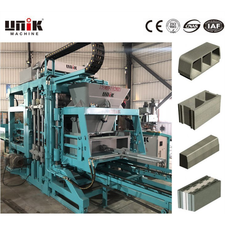 Maskin for fremstilling av betongblokker til salgs i USA